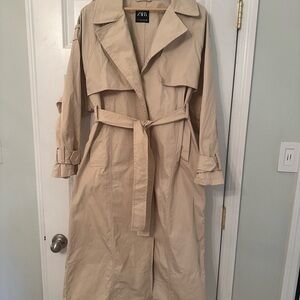 Zara Tan Trench Coat